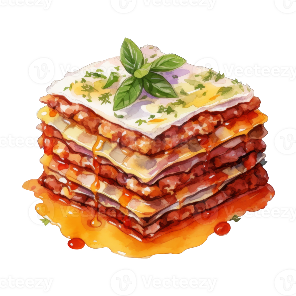 Lasagna Clipart Illustration png