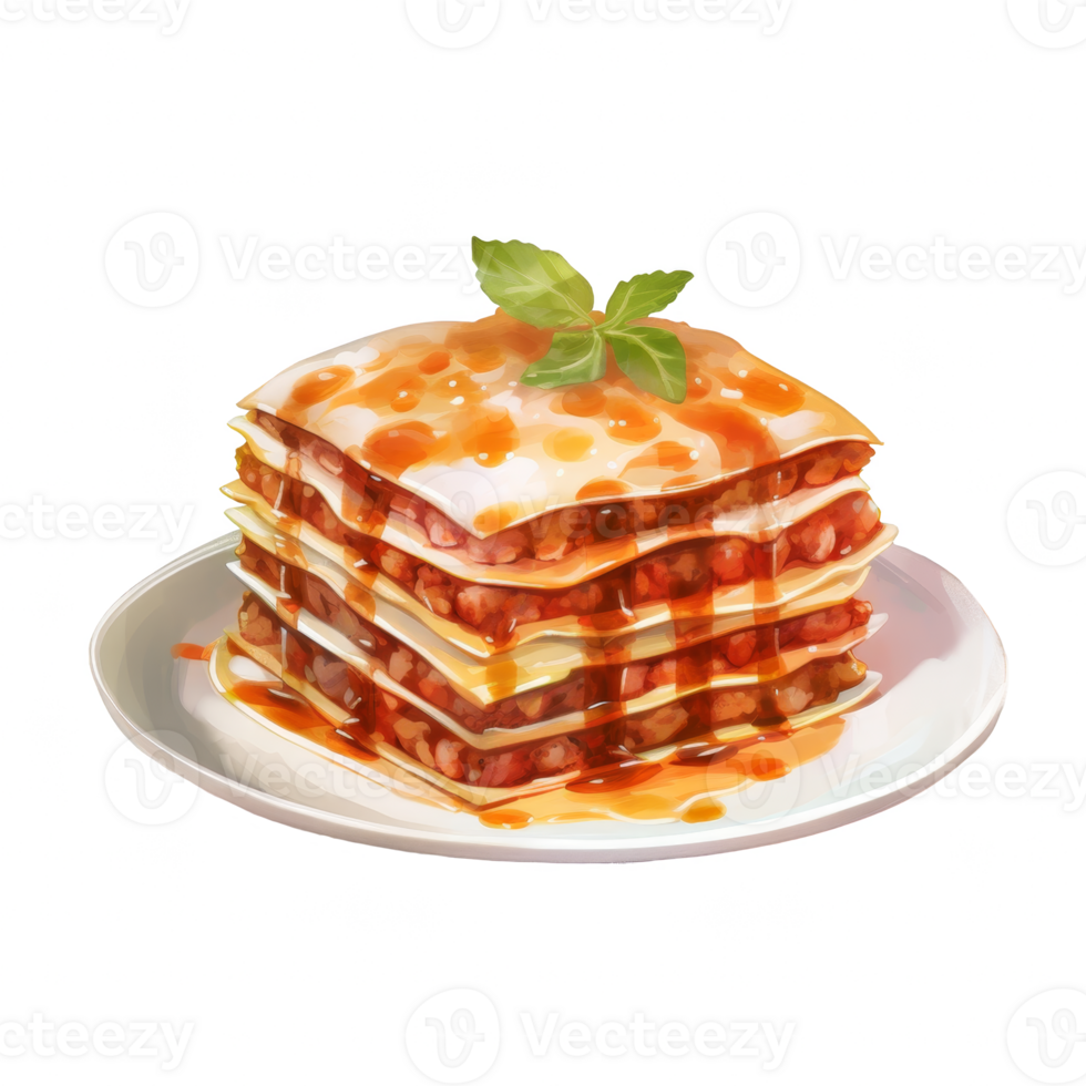 Lasagna Clipart Illustration png