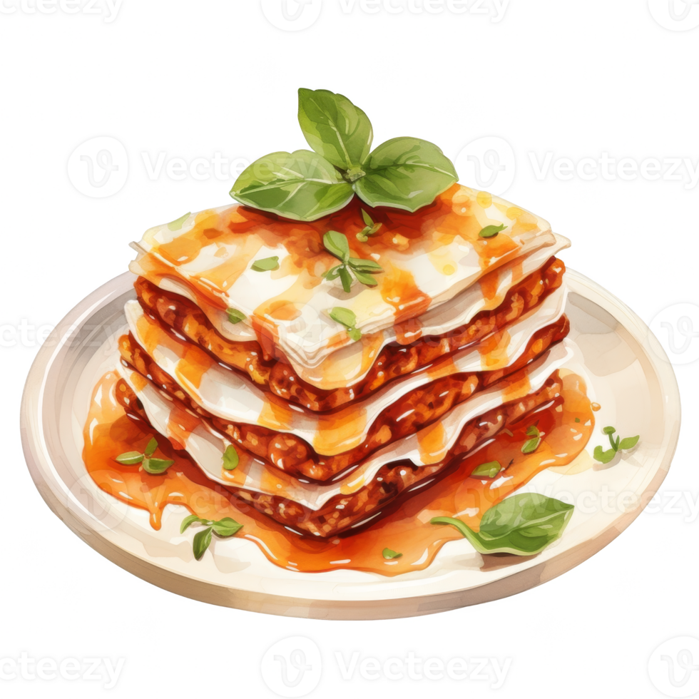 Lasagna Clipart Illustration png