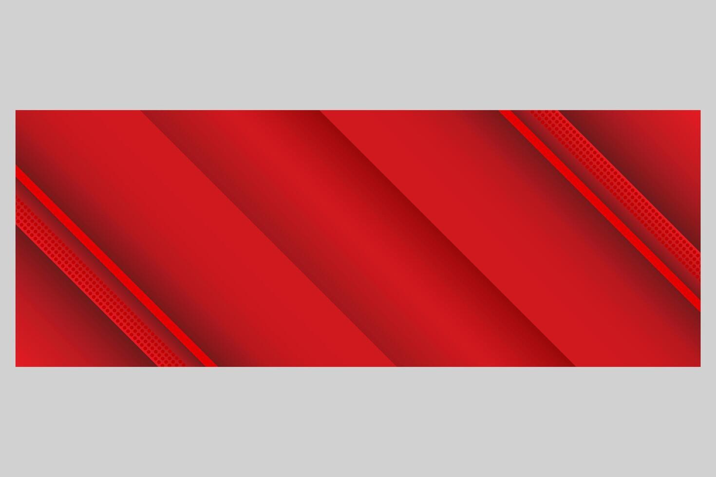 Red Banner Background vector