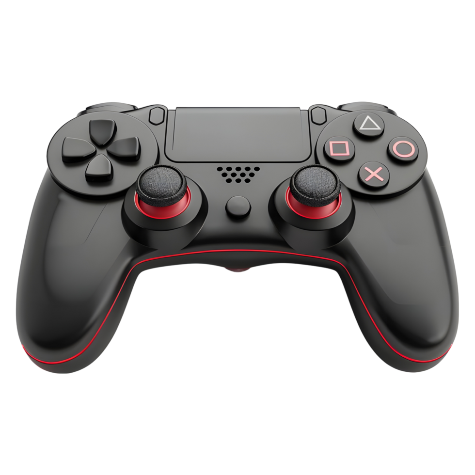 Gaming Control Remote on Transparent background png