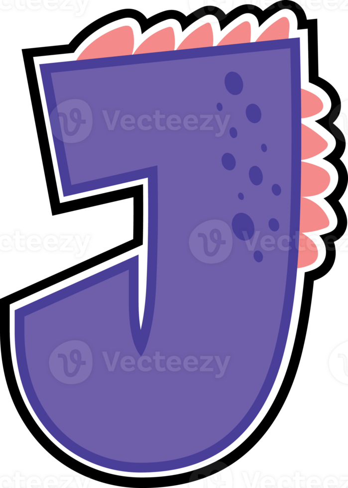 dinosaur alphabet and number illustration png