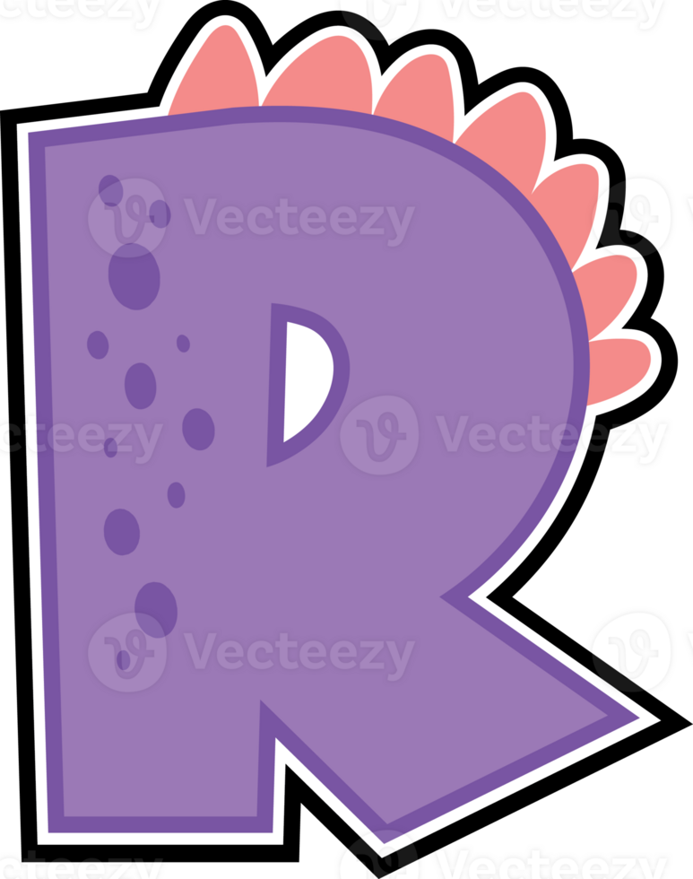 dinosaur alphabet and number illustration png