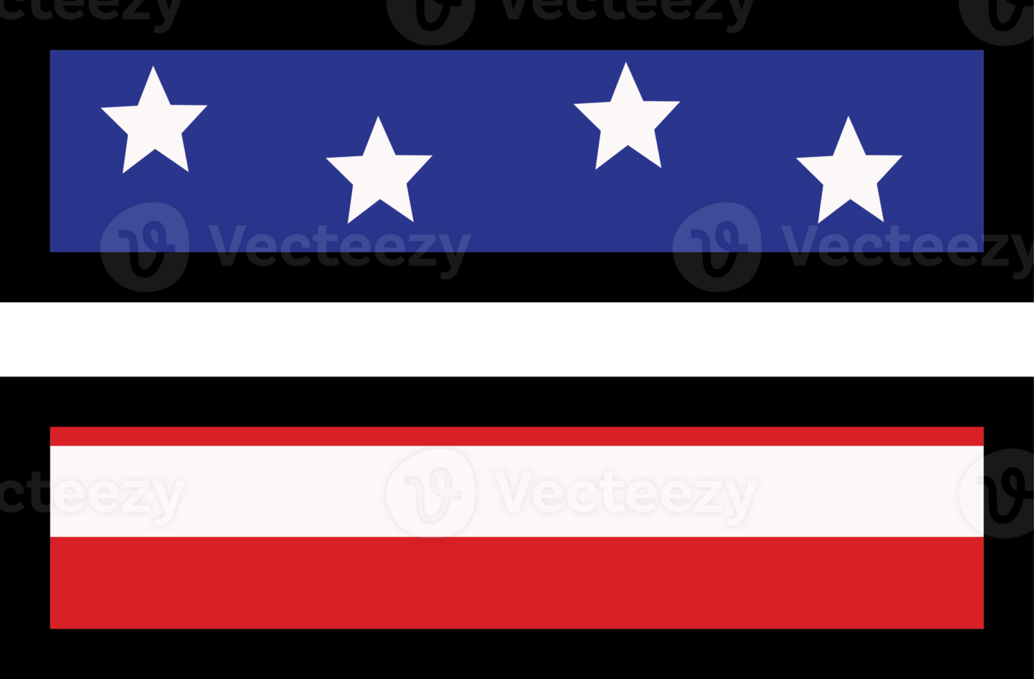 American flag alphabets and punctuation 4th of July Indedendence day png
