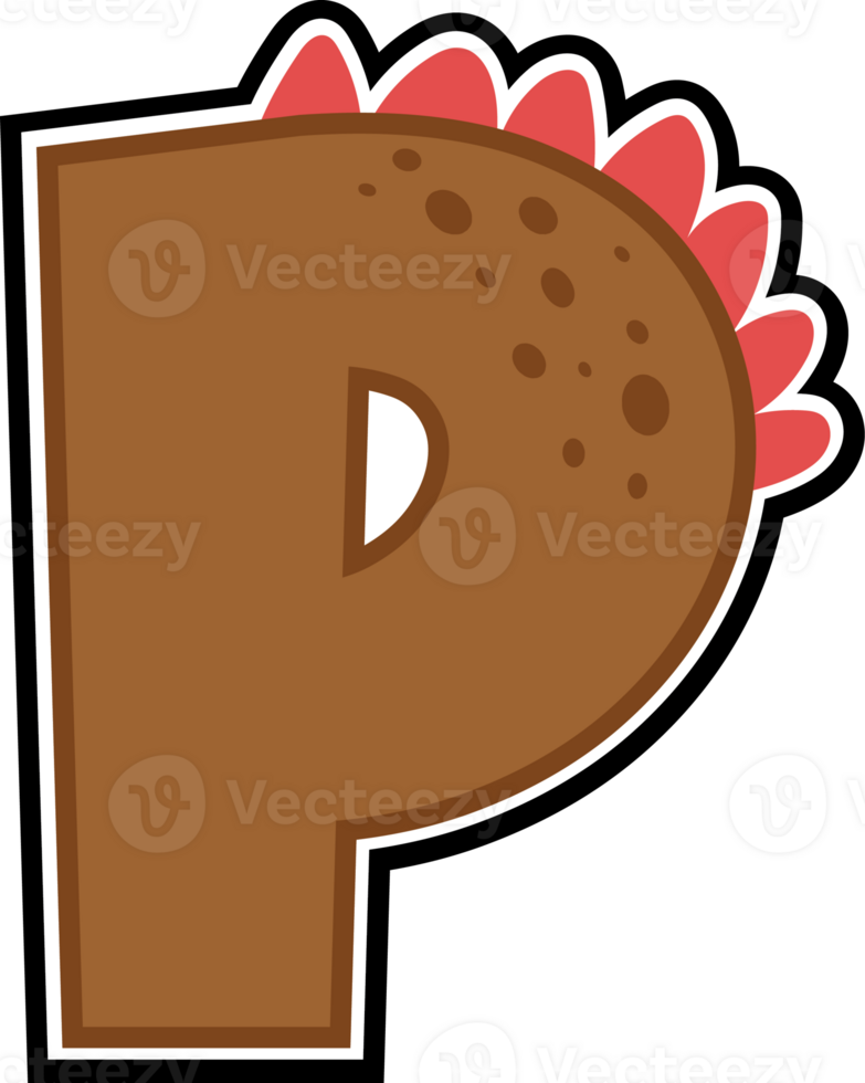 dinosaur alphabet and number illustration png