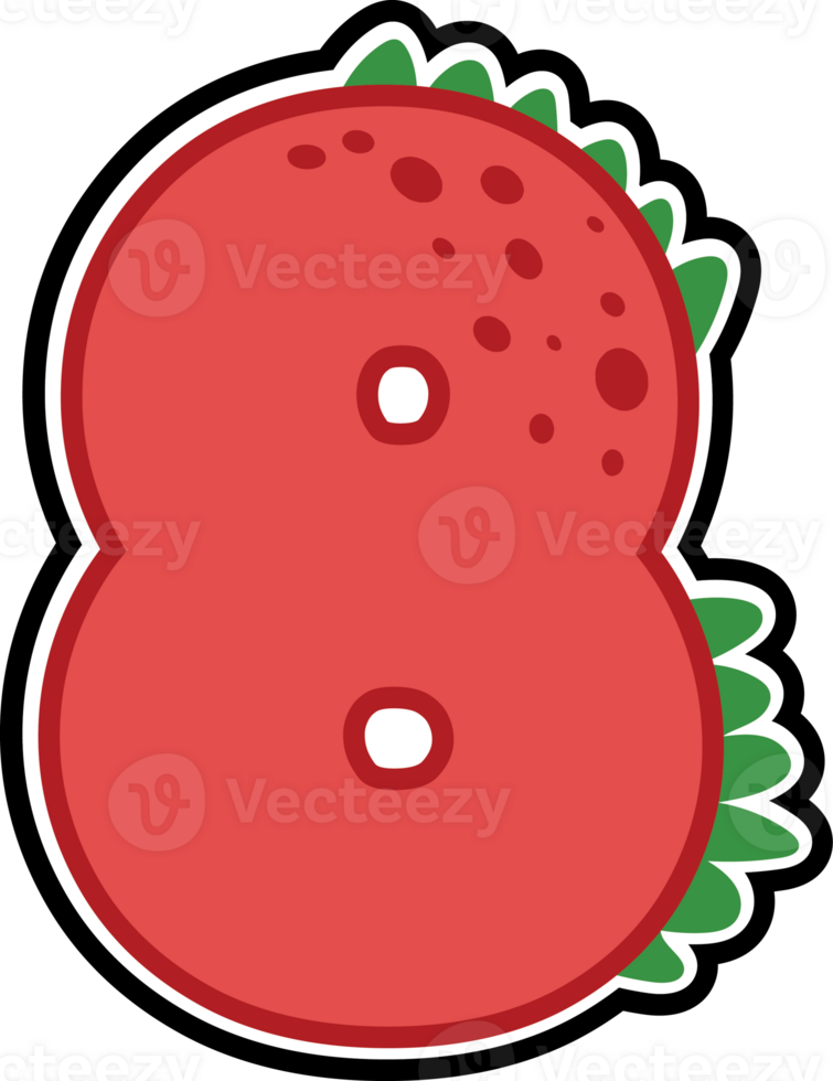 dinosaur alphabet and number illustration png