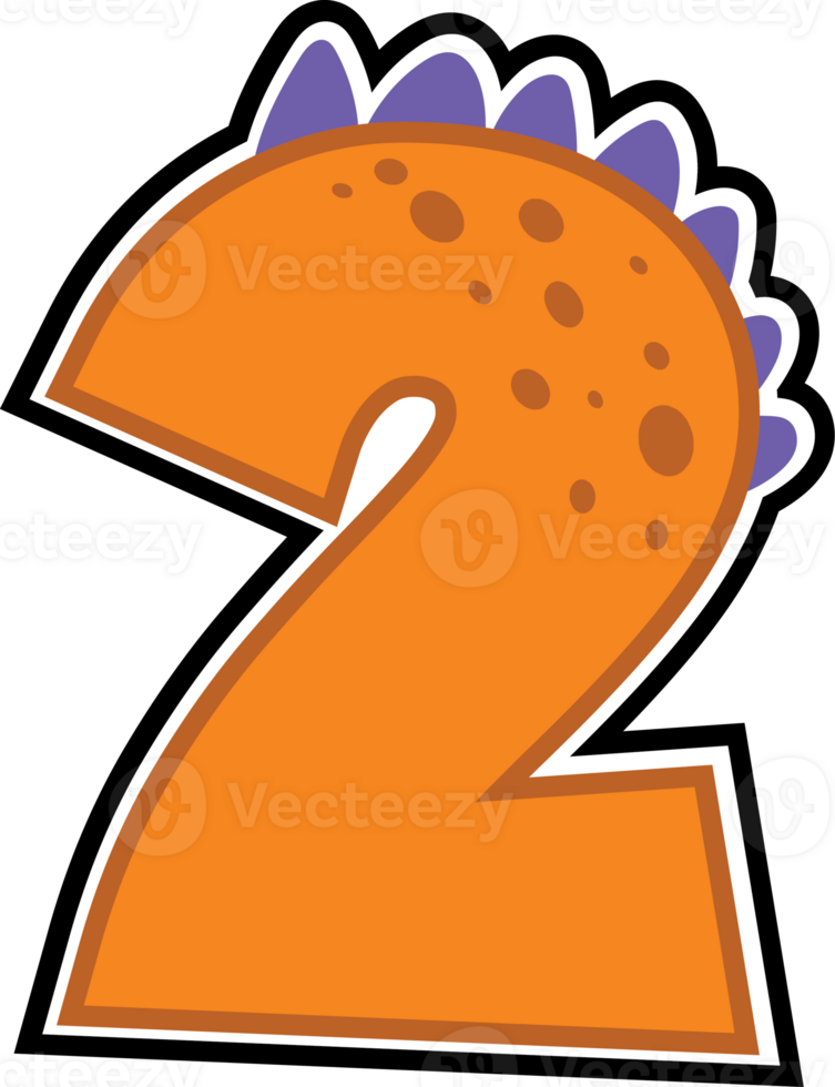dinosaur alphabet and number illustration png