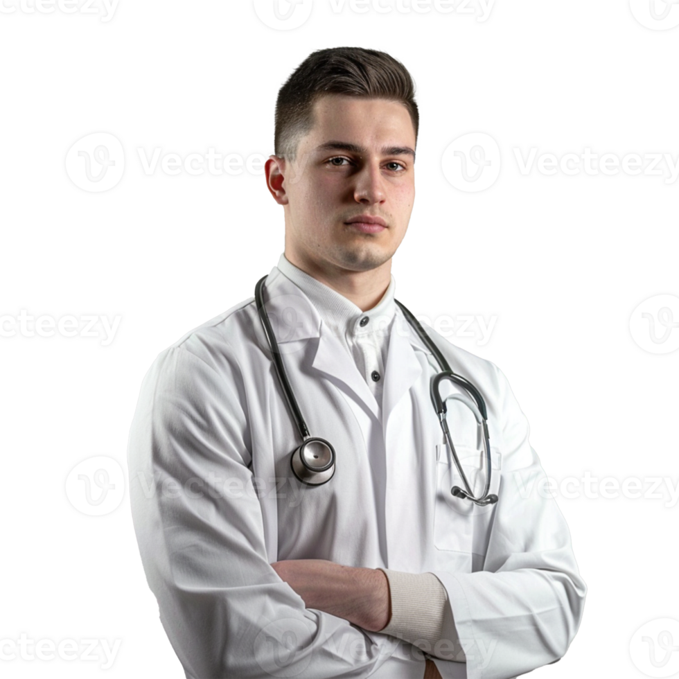 A Doctor Portrait isolated png