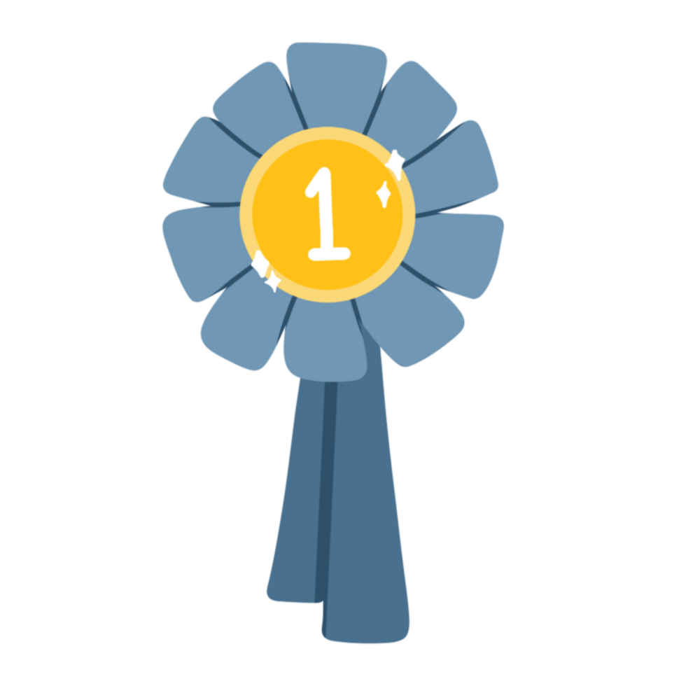 Gold ribbon illustration png