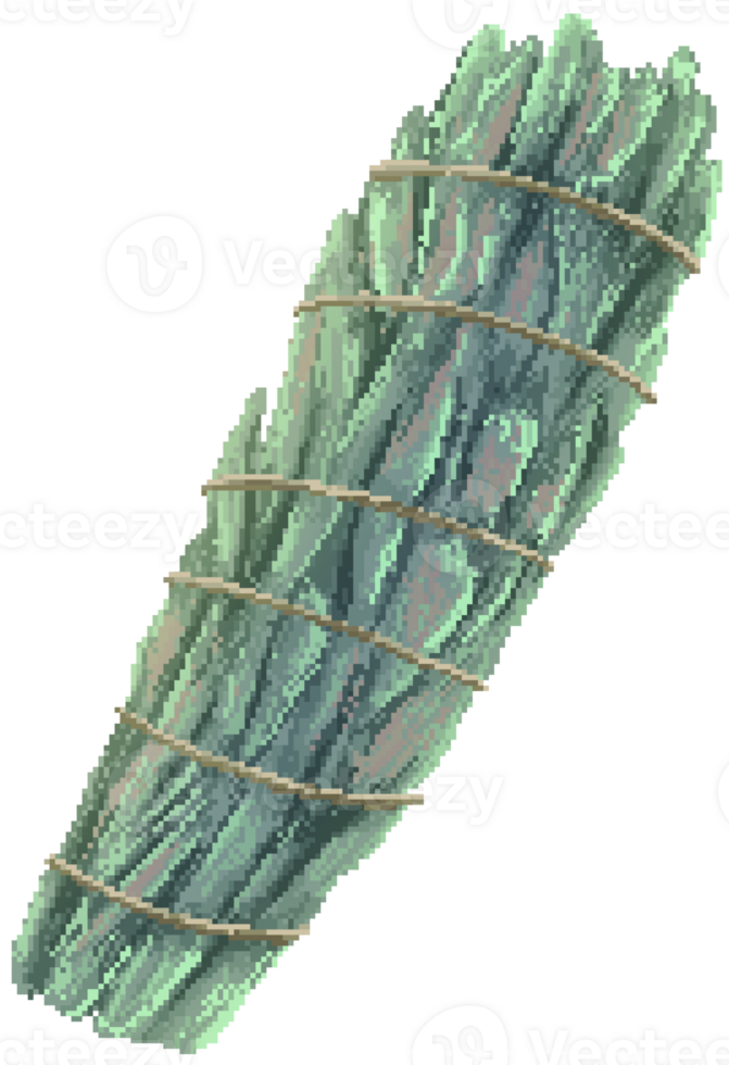 Mugwort smudge stick png