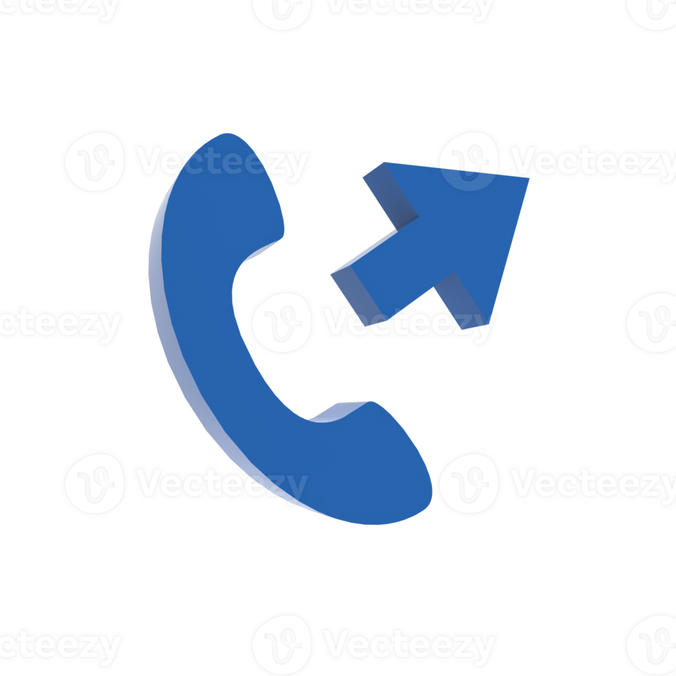 blue call icon png
