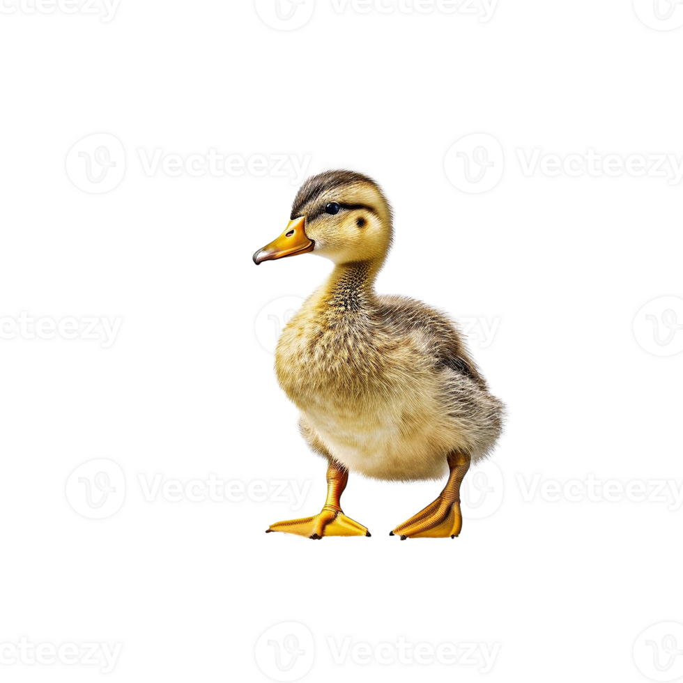 Small Duck Standing on a transparent background png
