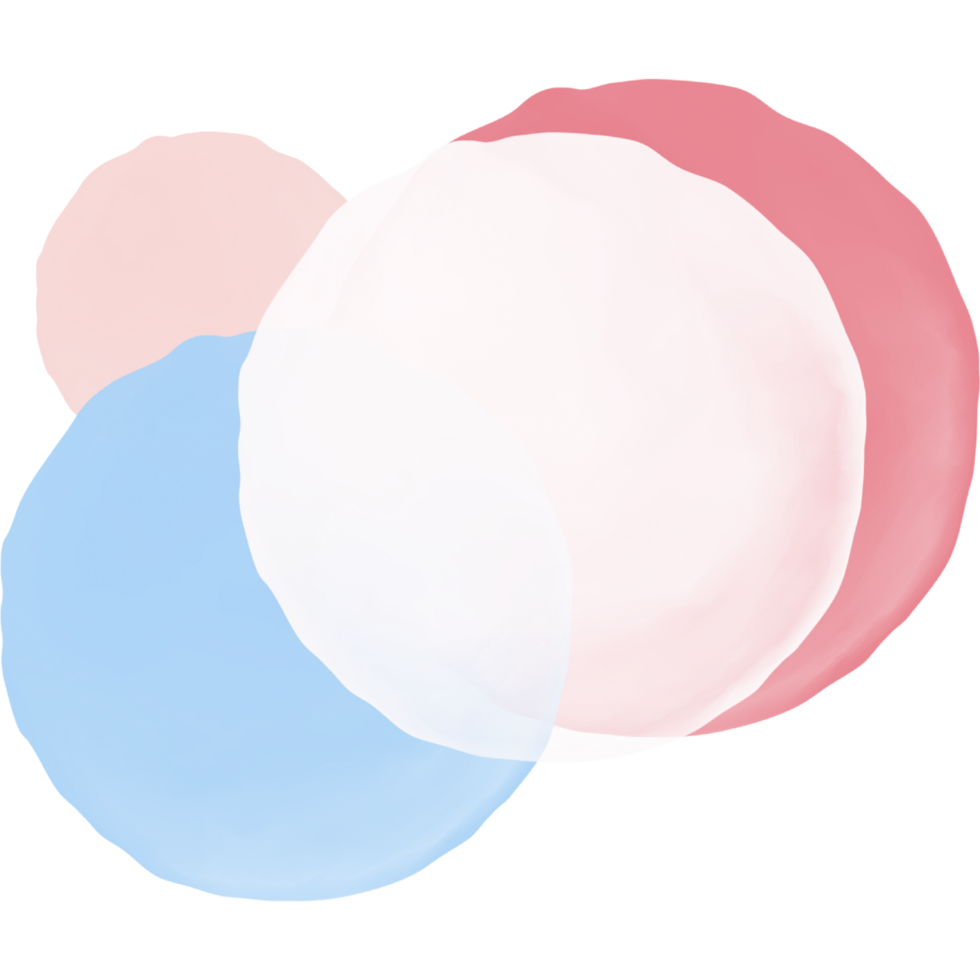 pente cercle Contexte. abstrait aquarelle forme isolé sur transparent Contexte. vibrant Couleur mélange conception modèle png