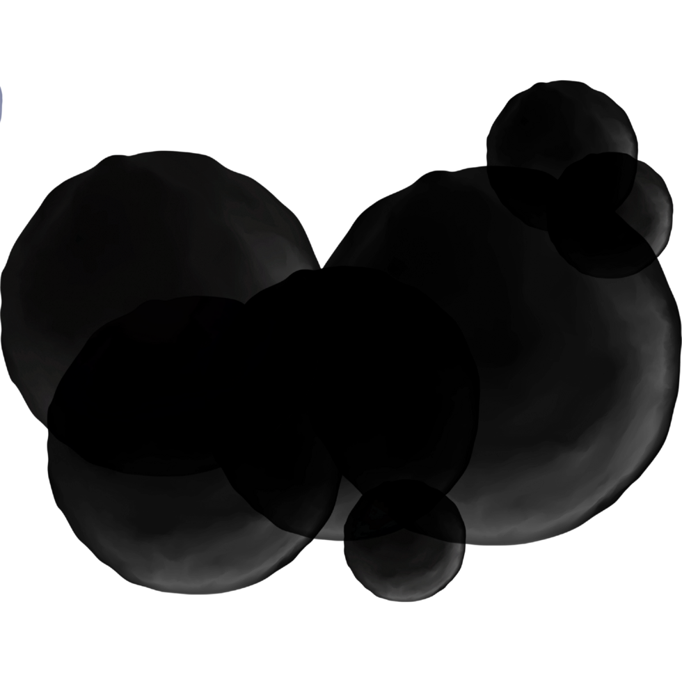 cube drops simple elements, organic amoeba blob shape in modern style fluid dynamic. png