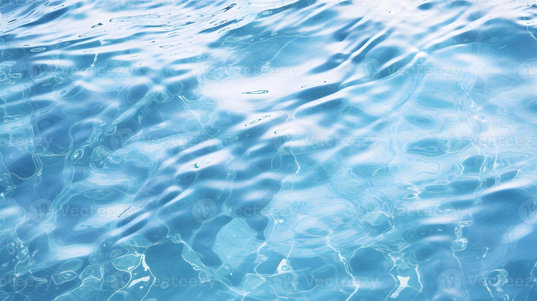 Detailed water texture from above. photo