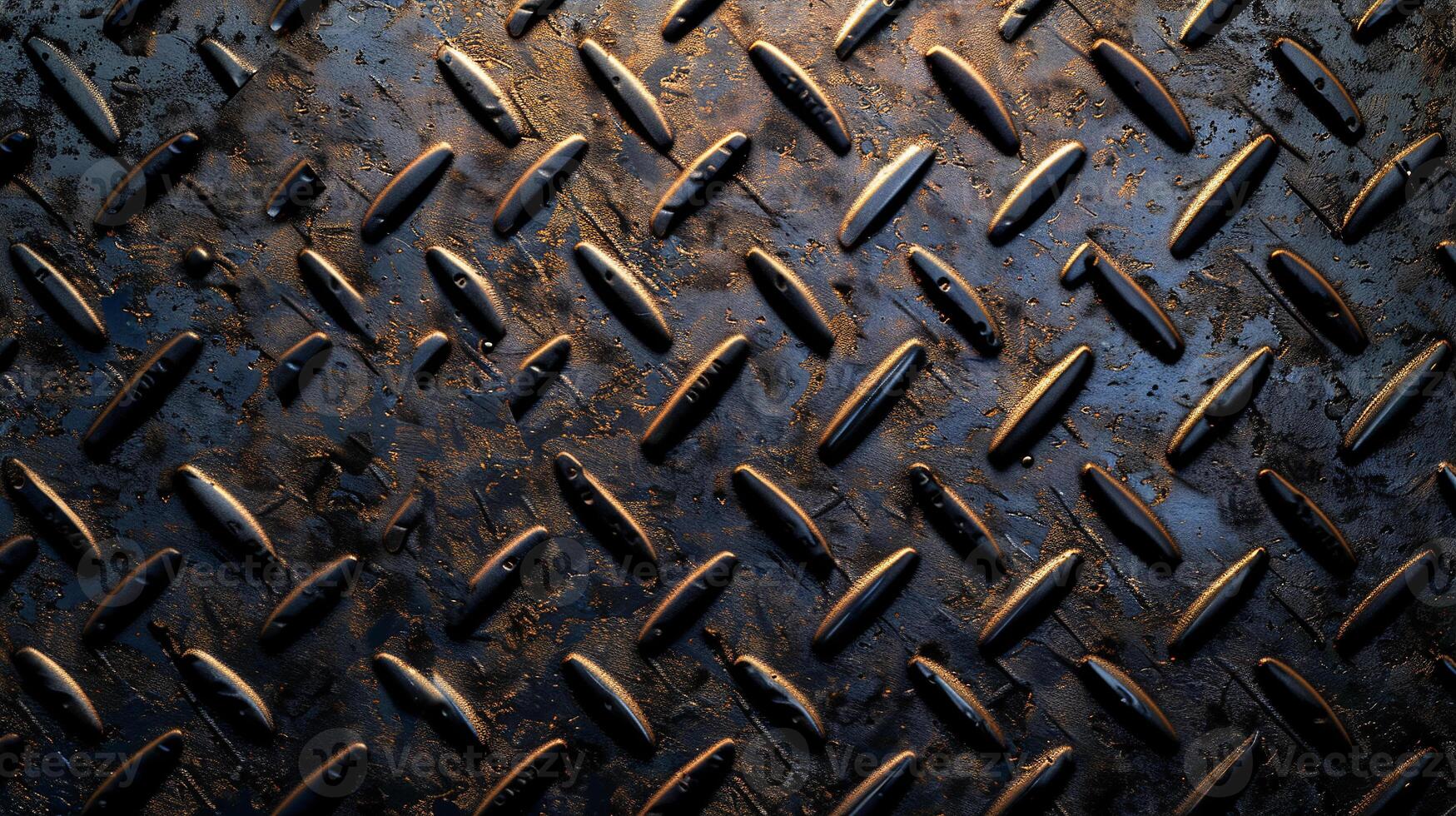 Metal black plate with small lines. Textured background photo