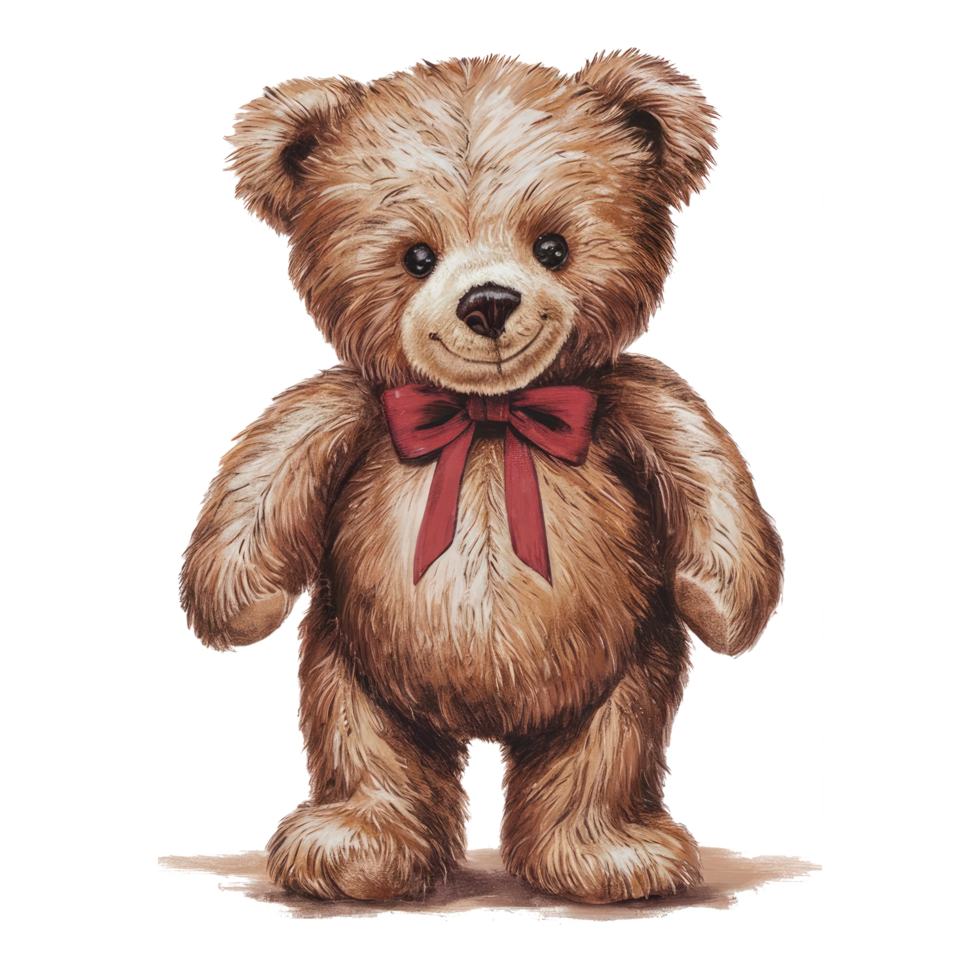 teddy bear isolated illustration png
