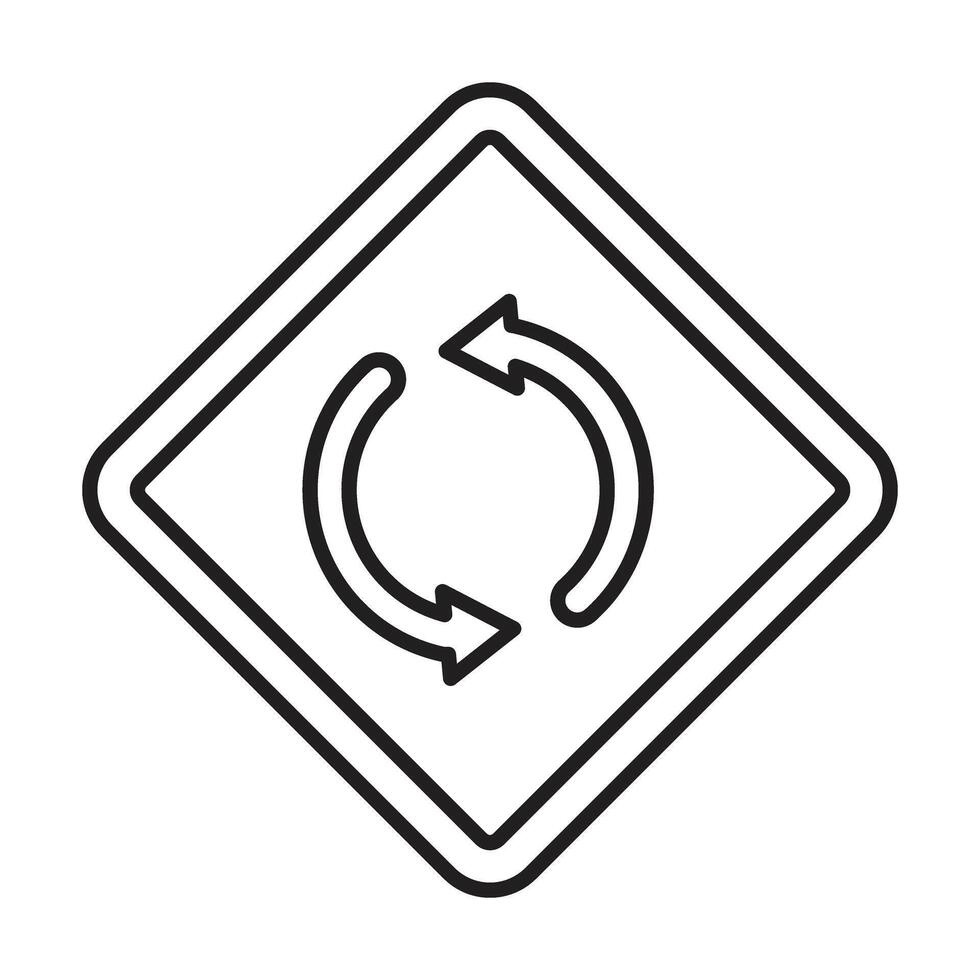 Synchronisation Icon Design For Personal And Commercial Use vector
