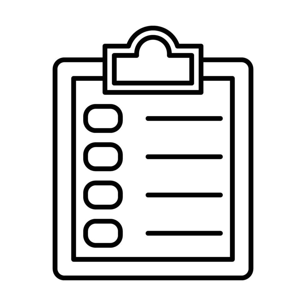 List Icon Design vector