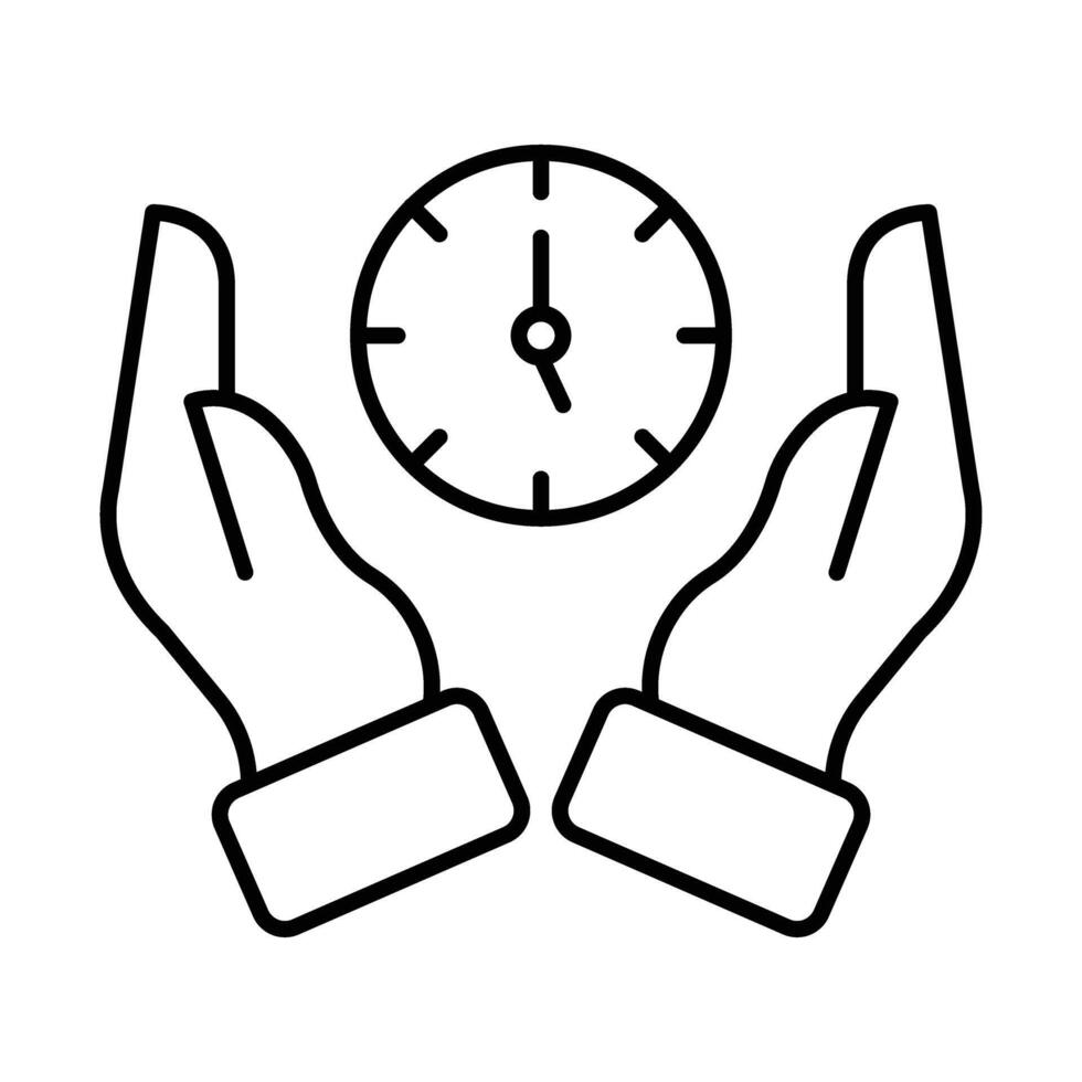 Time Save Icon Design vector