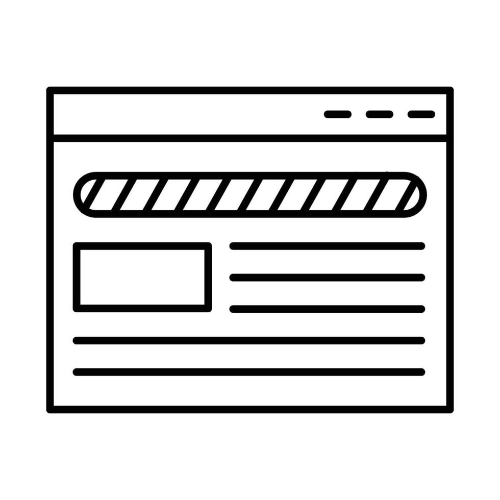 Web Browser Icon Design vector