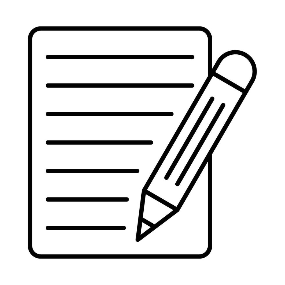 Notepad Icon Design vector