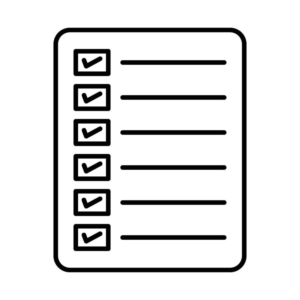 List Icon Design vector
