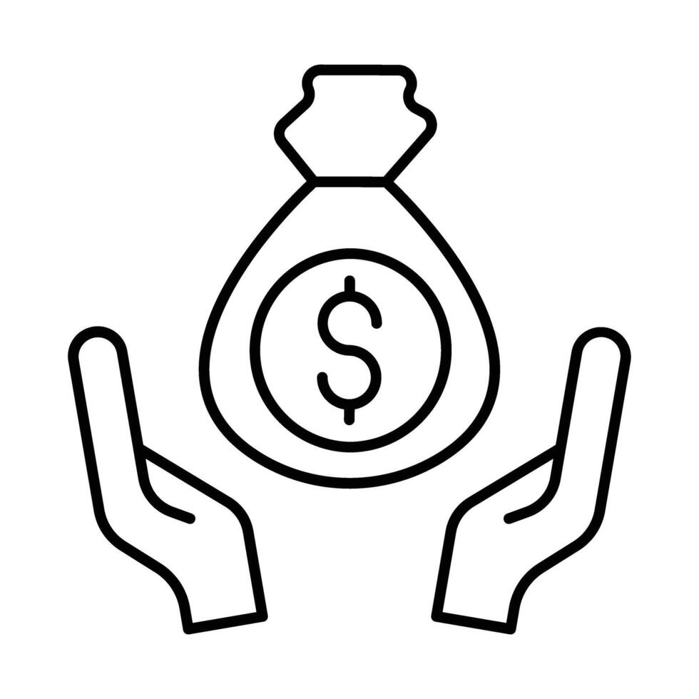 Money Laundering Icon Design vector