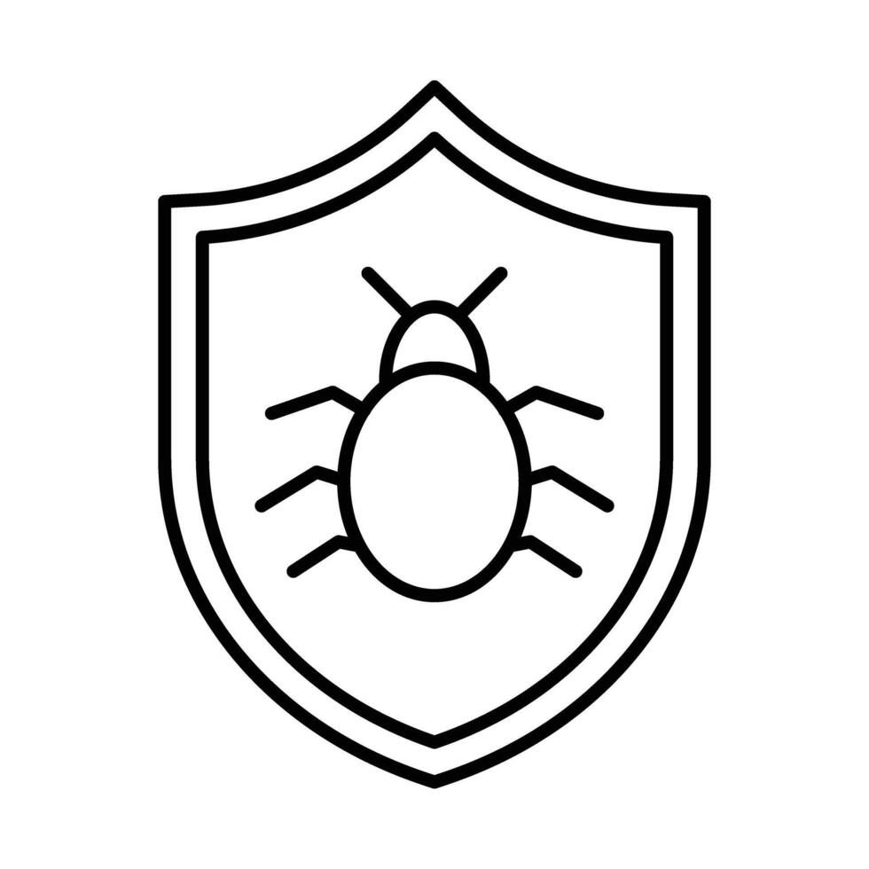 Bug Icon Design vector