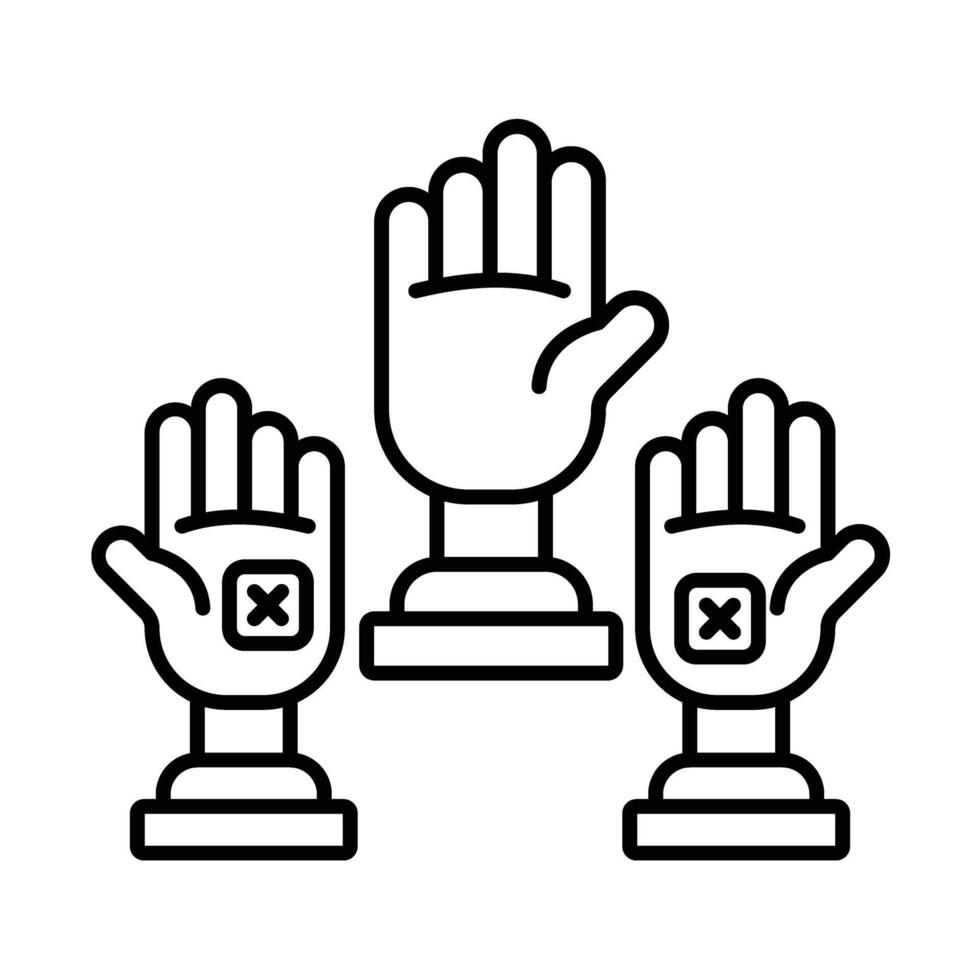 Absenteeism Icon Design vector