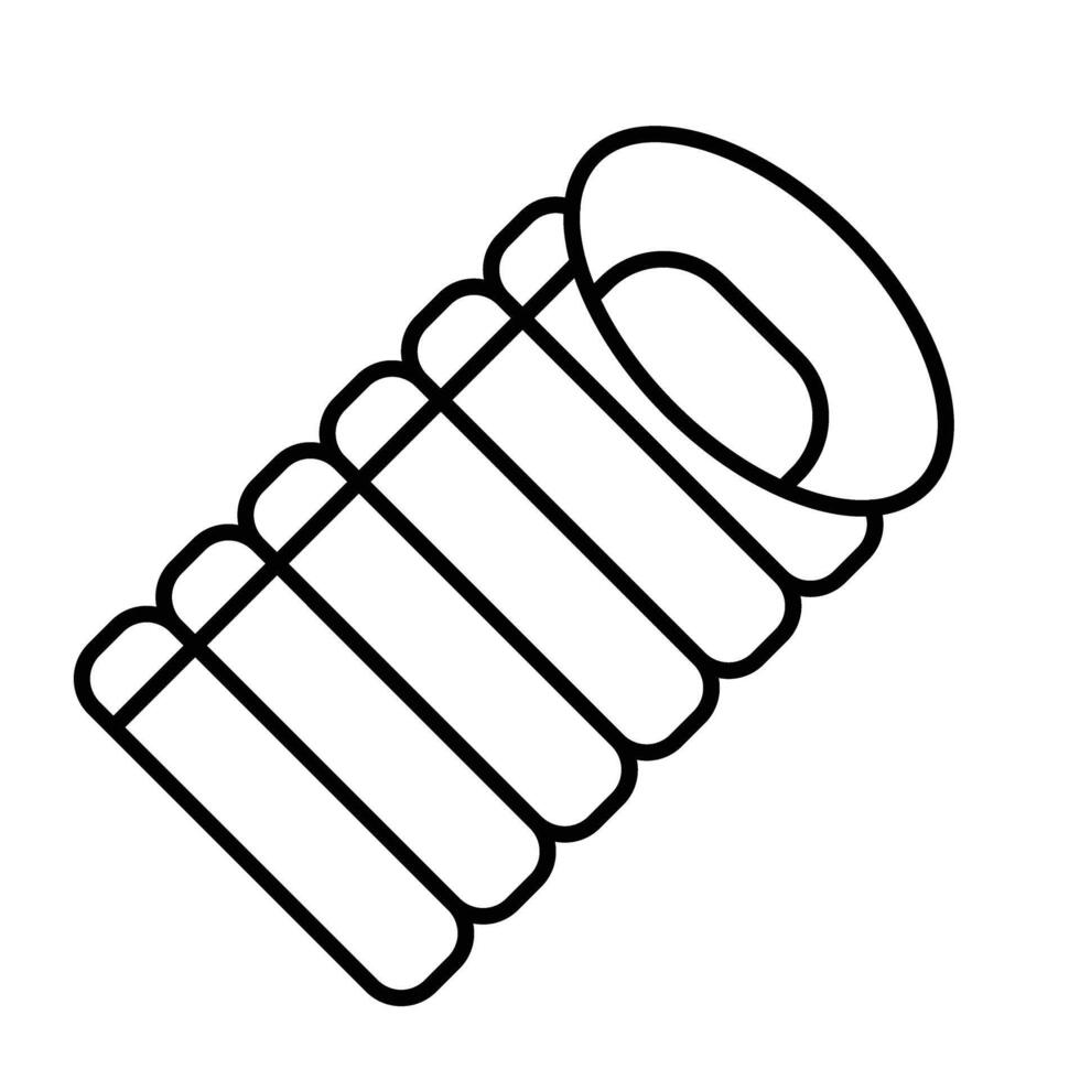 Sleeping Bag Icon Design vector