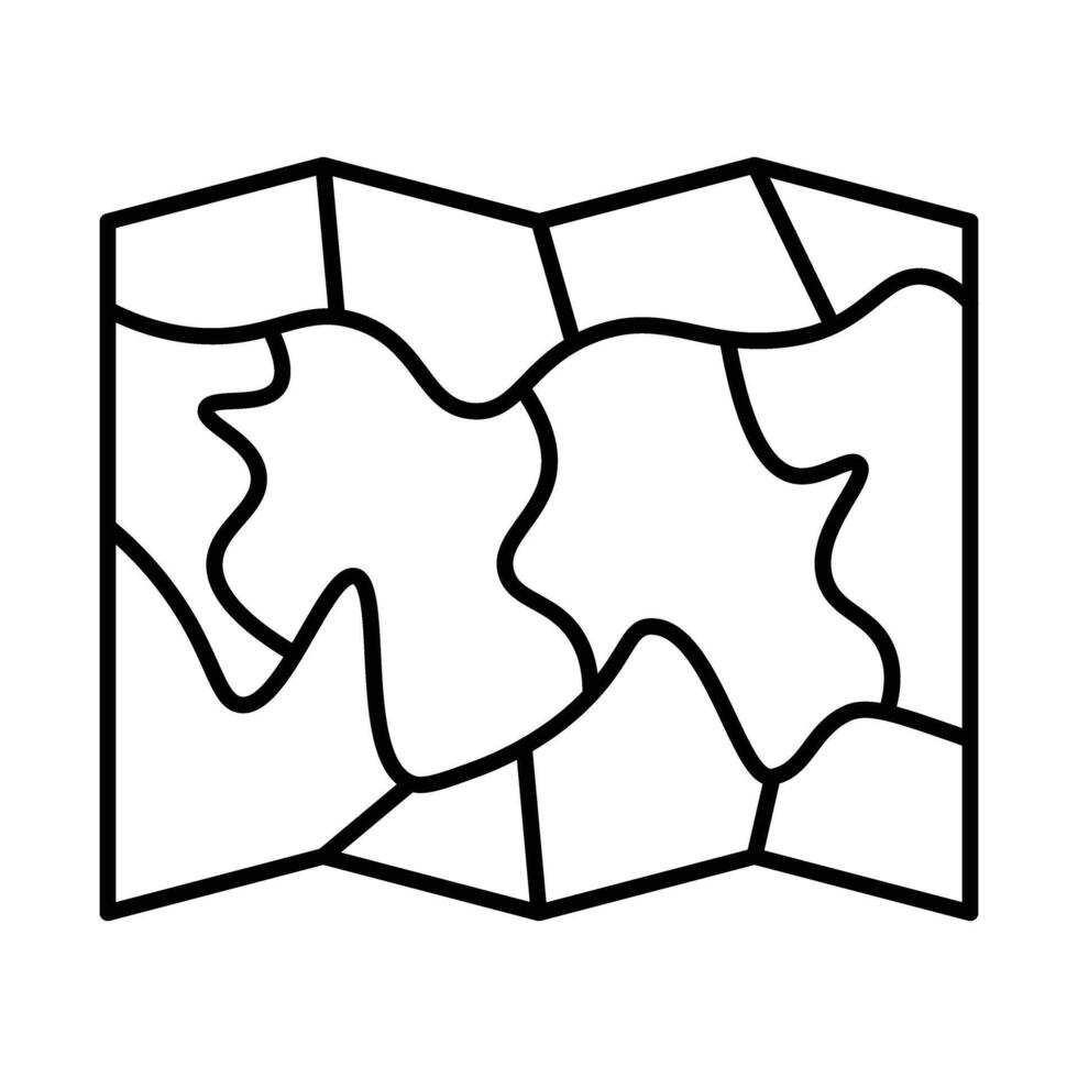 Map Icon Design vector