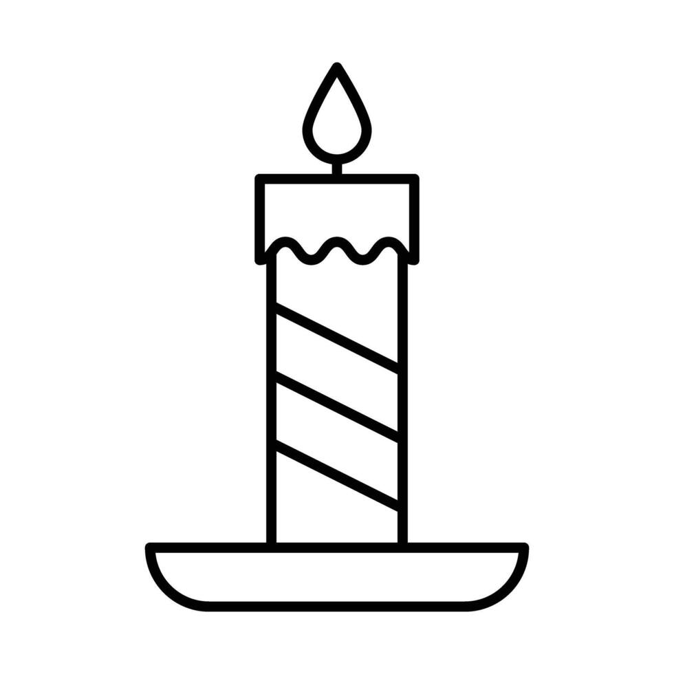 Candle Icon Design vector