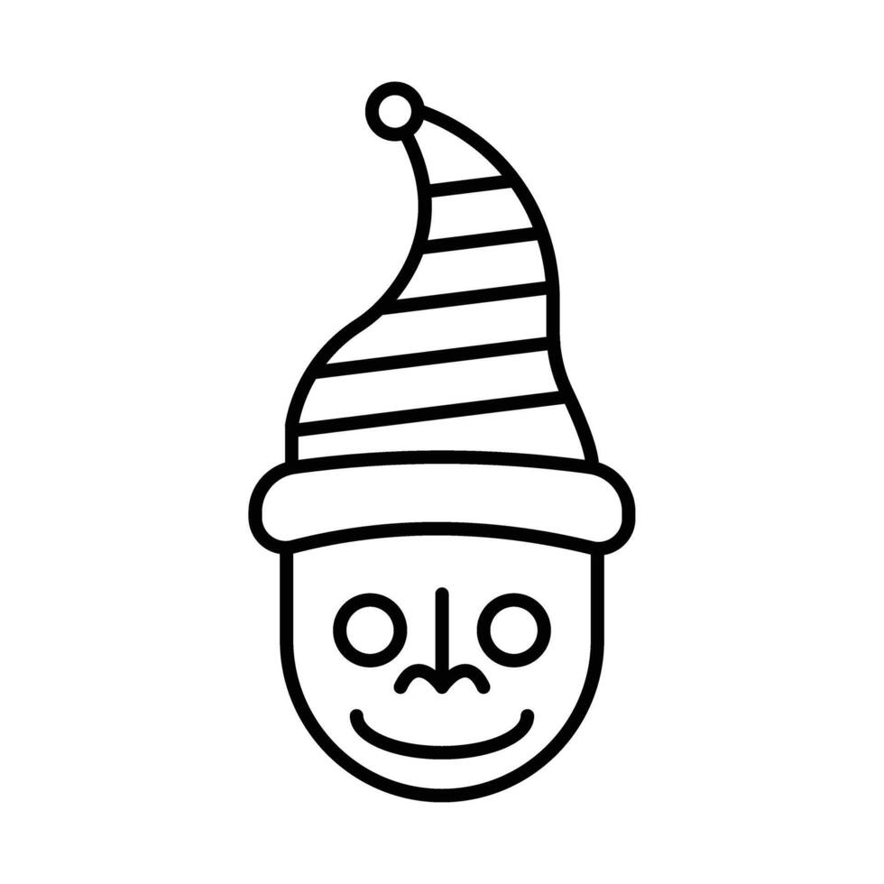 Elf Icon Design vector