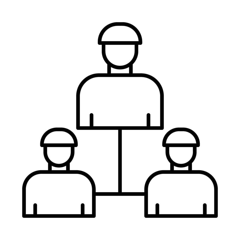 Delegate Icon Design For Personal And Commercial Use. vector