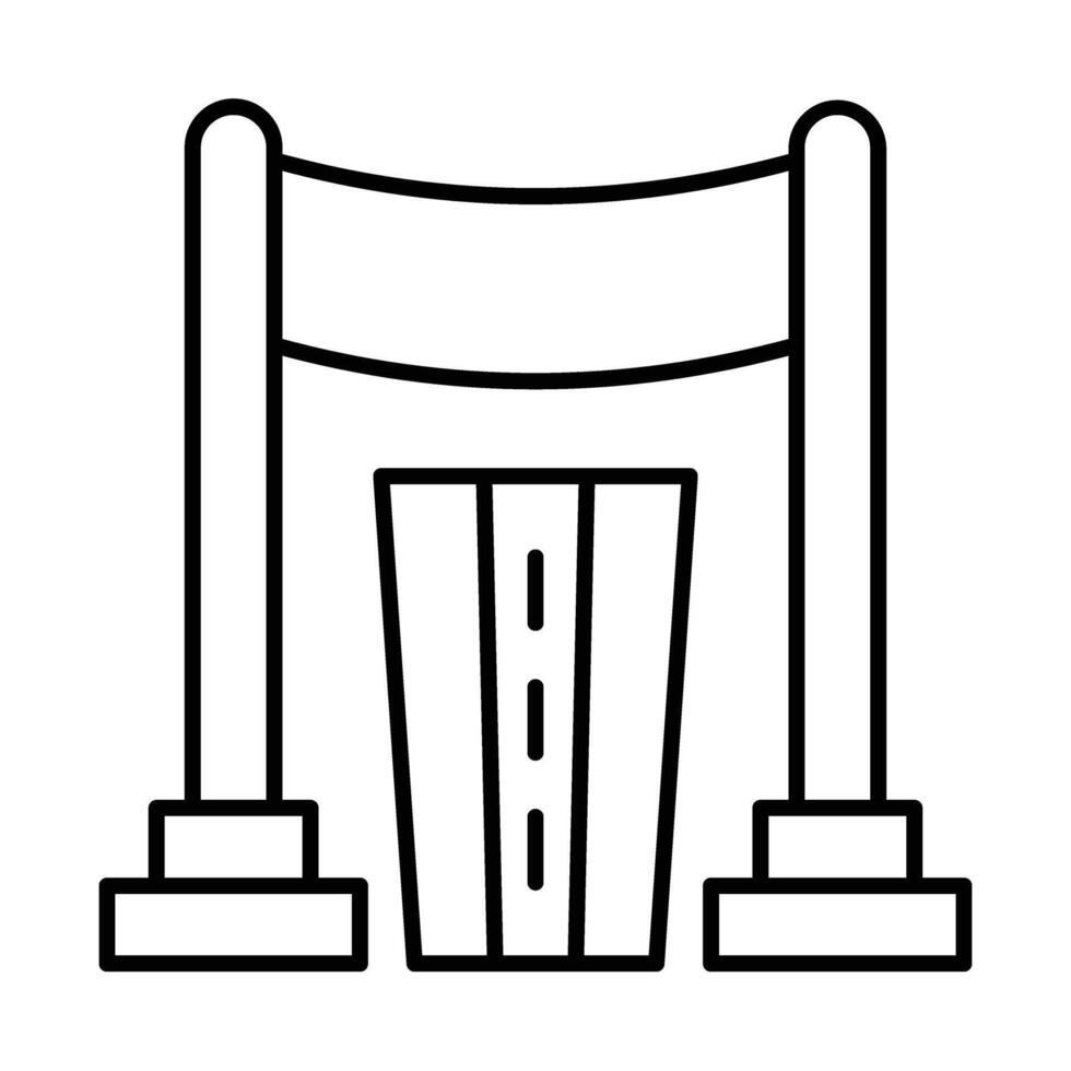 Finish Line Icon Design For Personal And Commercial Use. vector