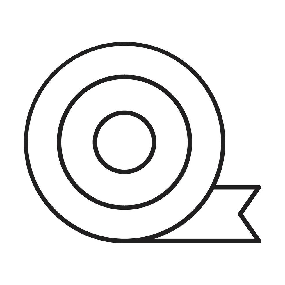 Insulating Tape Icon Design vector