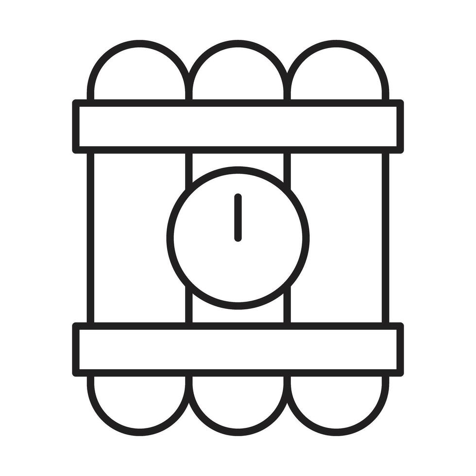 Dynamite Icon Design vector