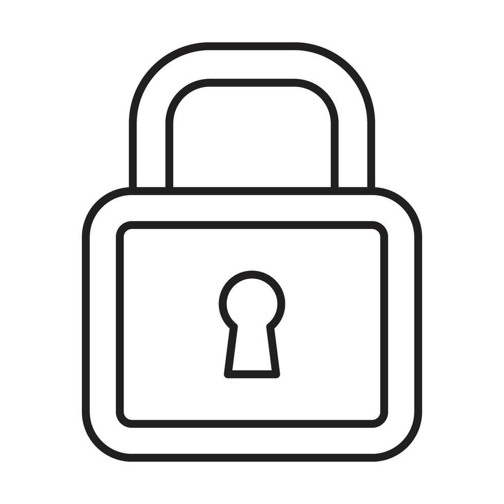 Lock Icon Design vector