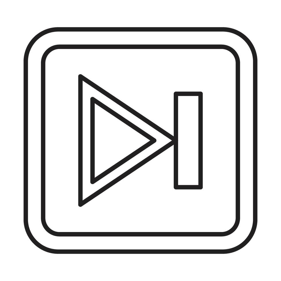 Skip Icon Design vector