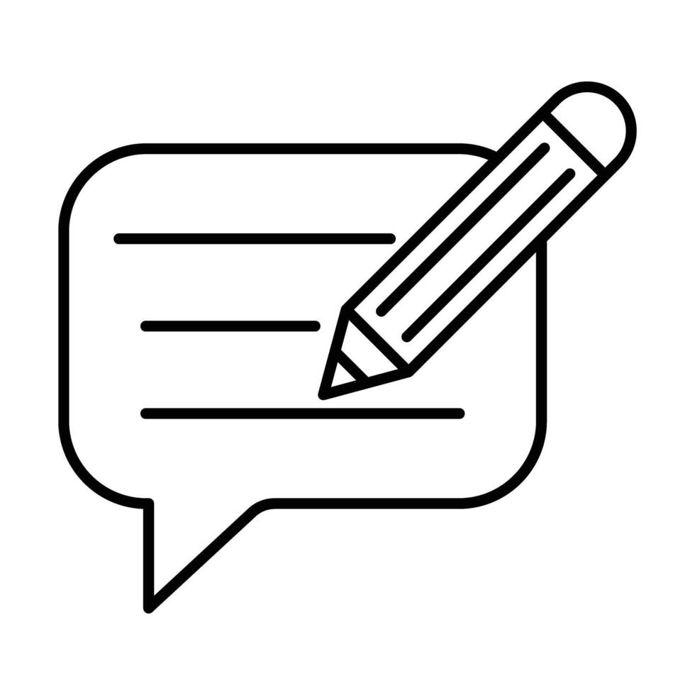 Blog Icon Design vector