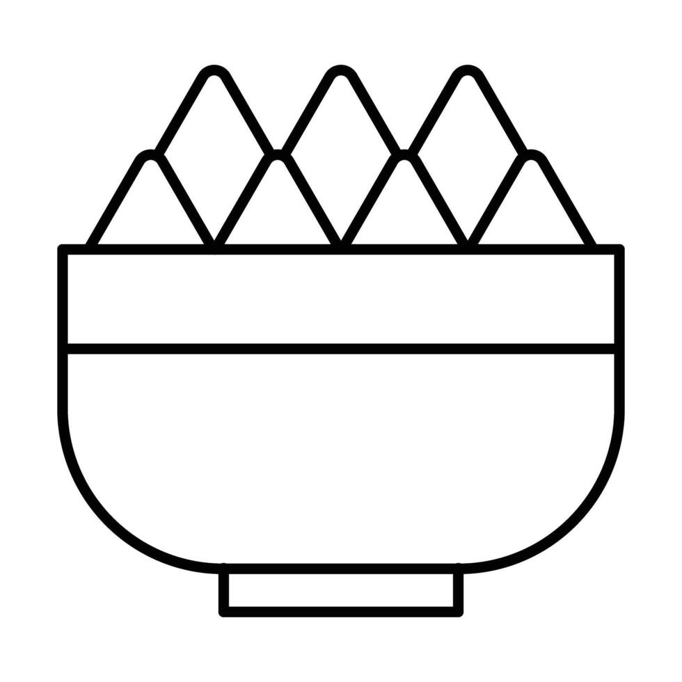 Nachos Icon Design vector