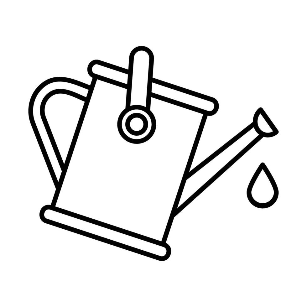 Watering Can Icon Design vector