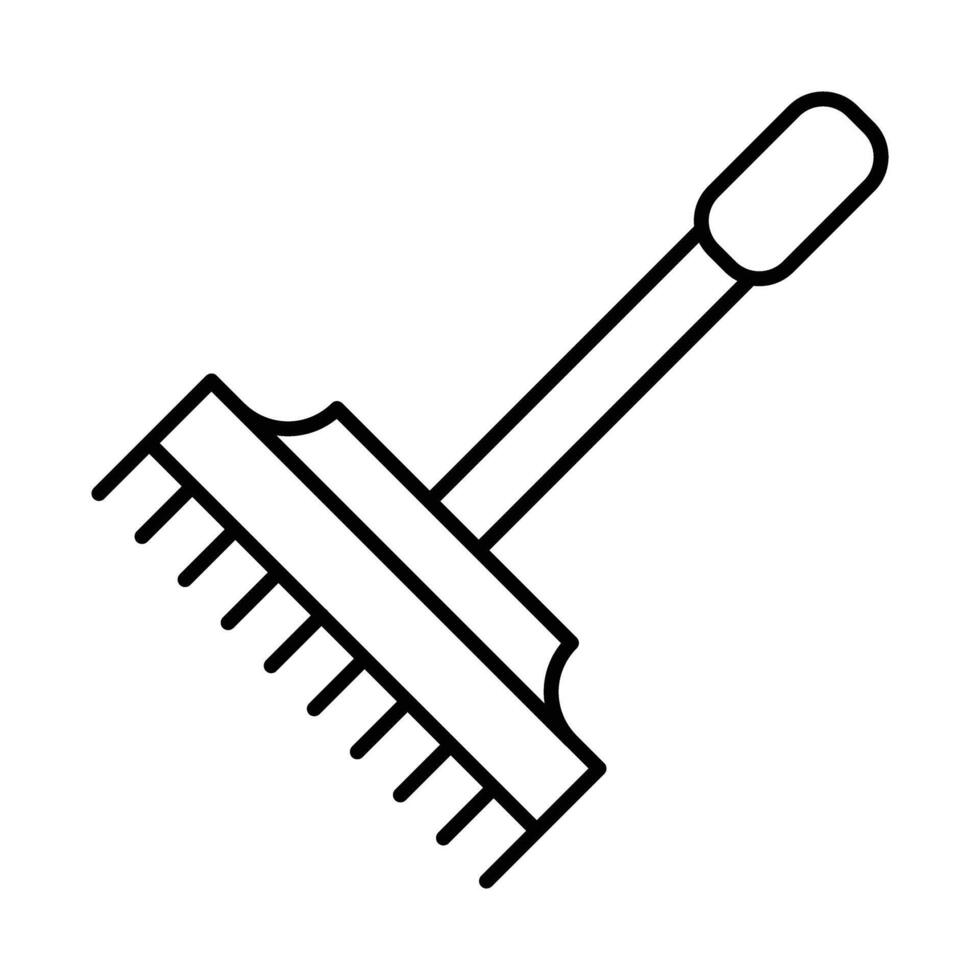 Rake Icon Design vector