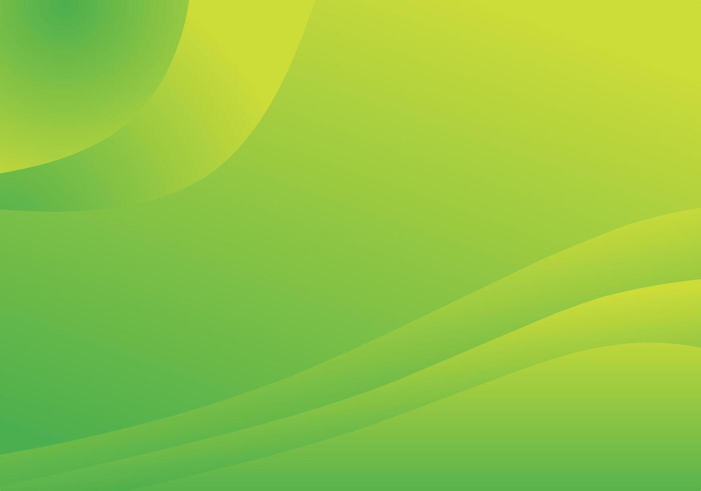 Abstract green background. wavy texture Dynamic shapes composition vector