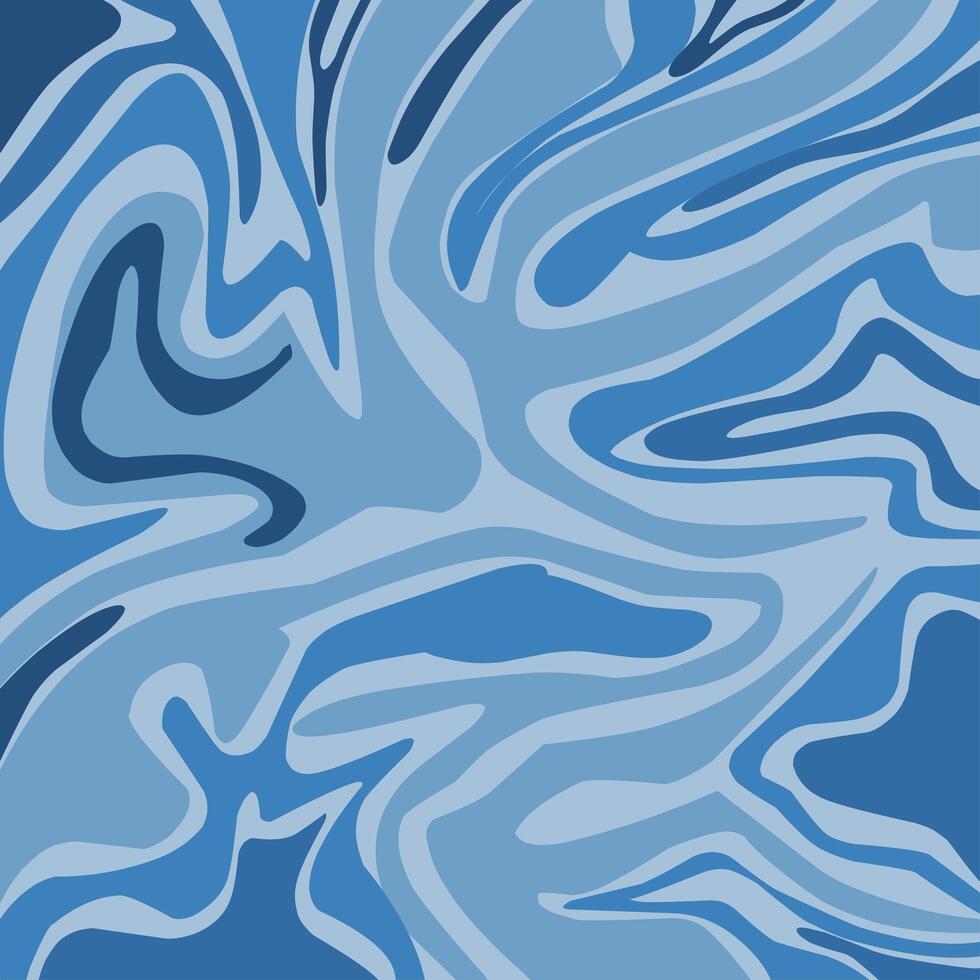 marble texture. Abstract background. Abstract horizontal background with colorful waves. Trendy illustration in style retro 60s, 70s. Pastel colors. vector