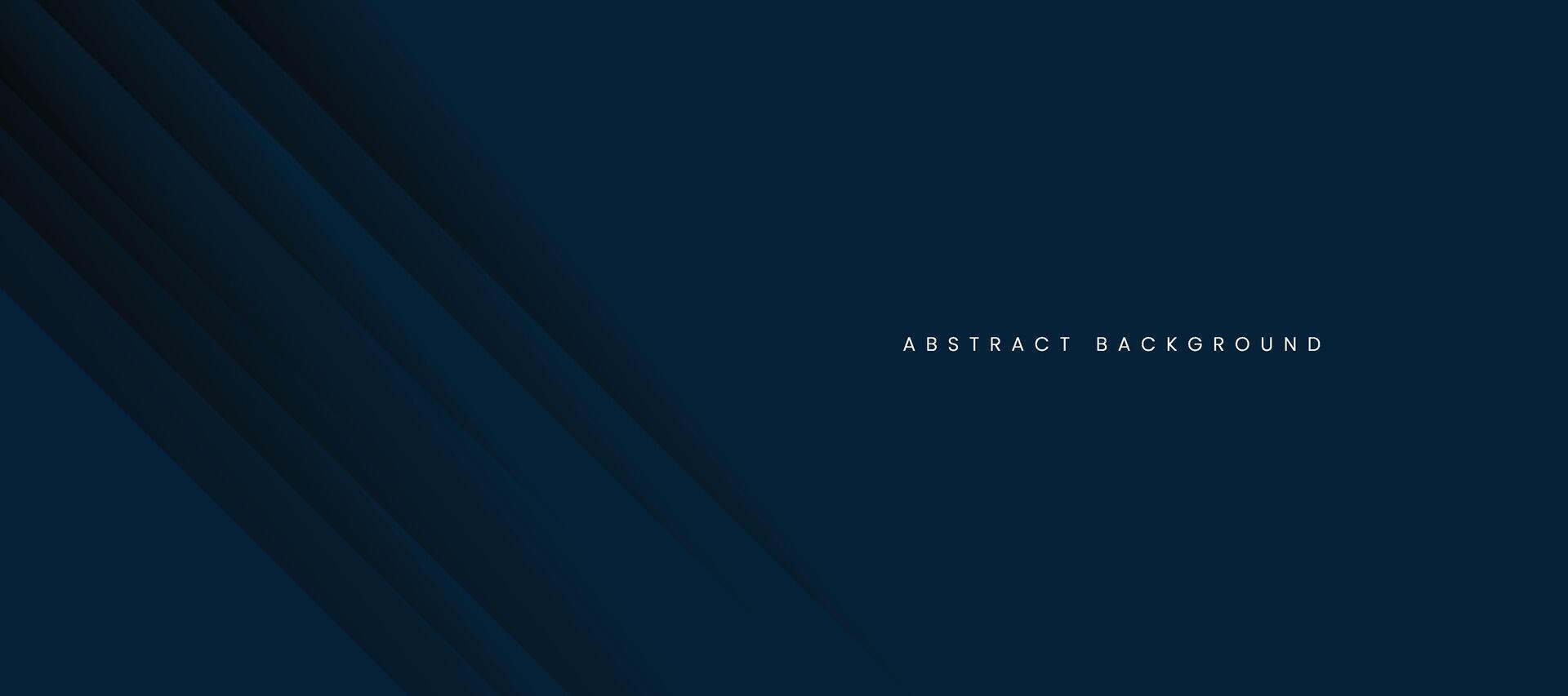 Three-dimensional dark blue abstract background vector