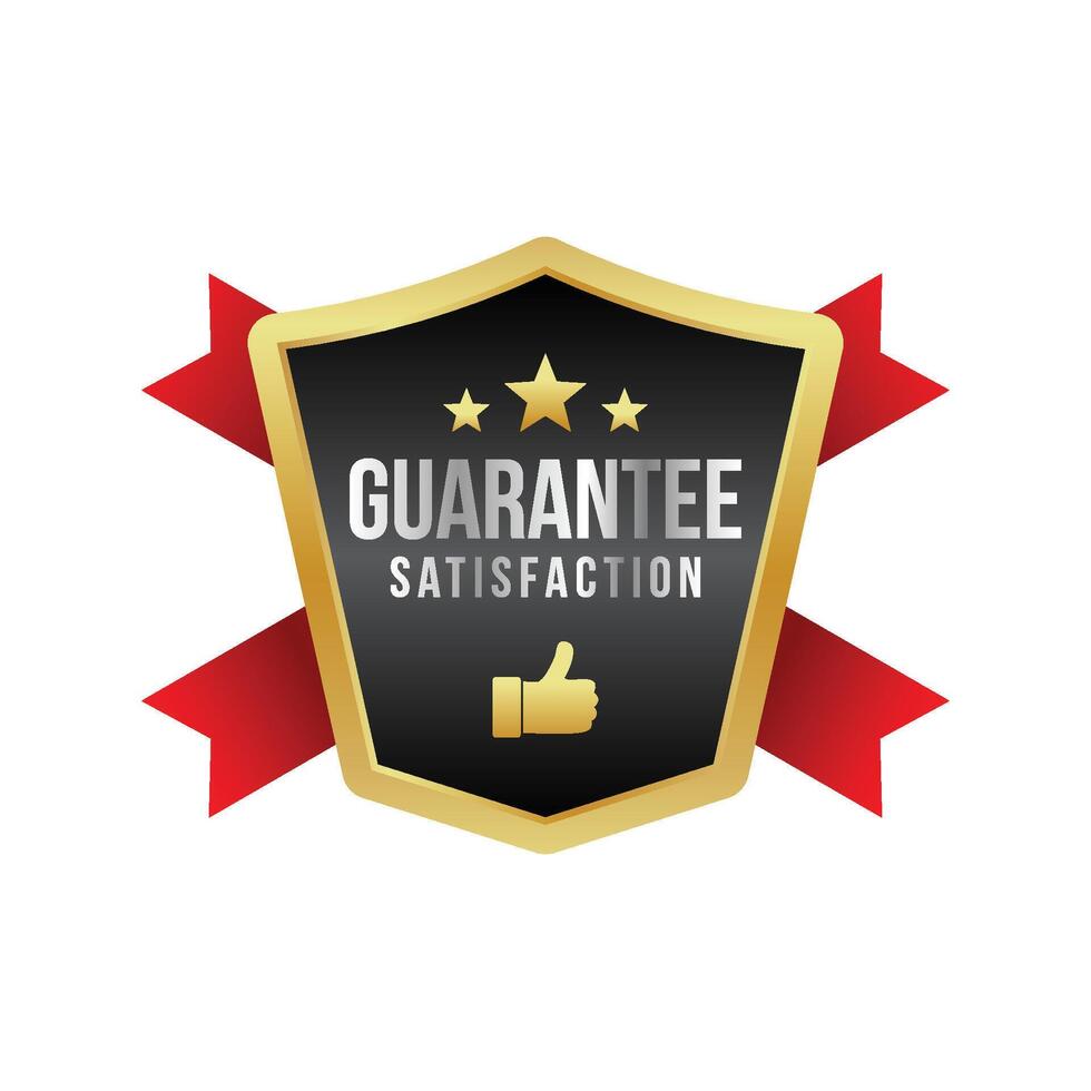 Guarantee Badge Design Collection vector