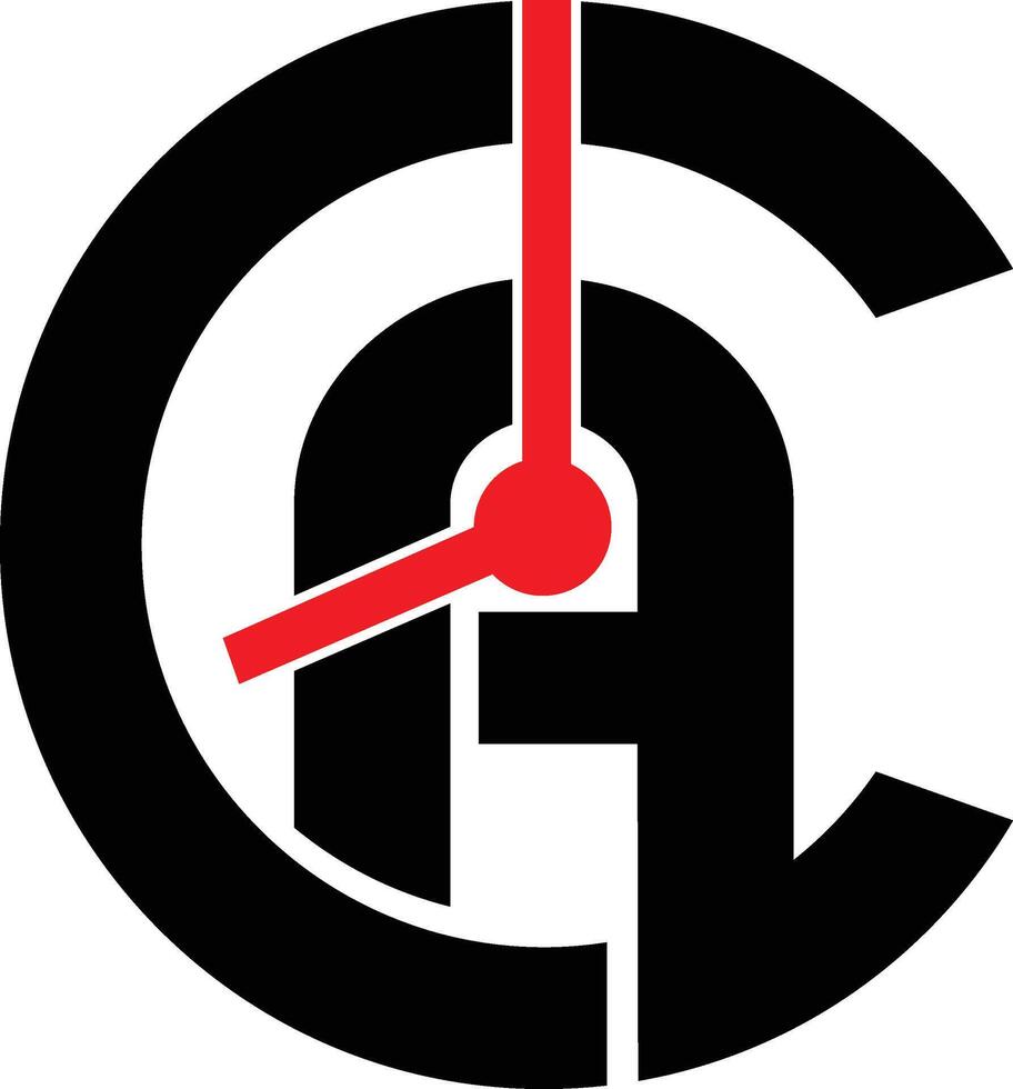 a clock logo icon vector