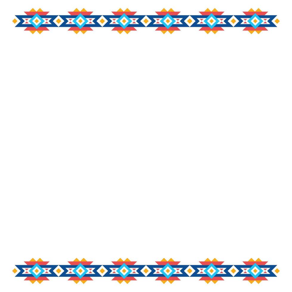 indigenous native frame design vector